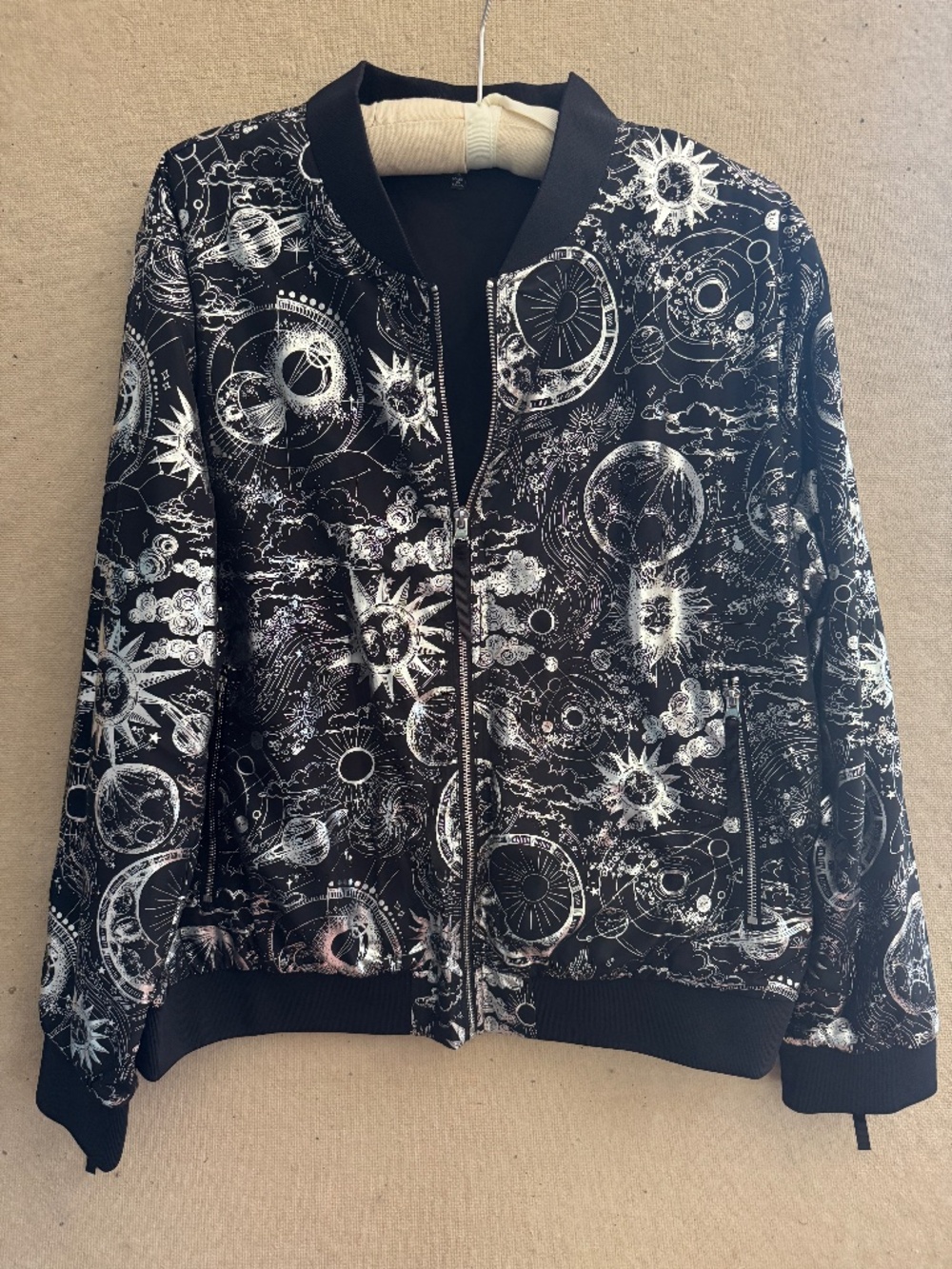 Johnny Was Bee Active Celestial Bomber Jacket